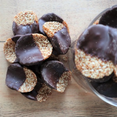 Chips παστελιού με σοκολάτα