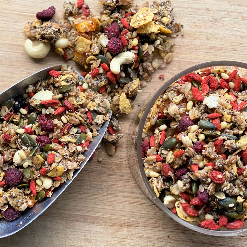Granola Make my Day χωρίς ζάχαρη Υγιεινά Σνακ
