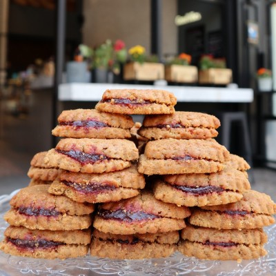 Soft cookies κεράσι