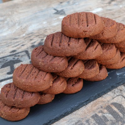 Soft cookies χαρουπιού