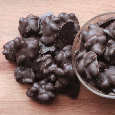 Βραχάκια με σοκολάτα υγείας και αμύγδαλο